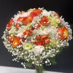 The Bride'S Flower - Orange & Yellow & White